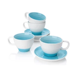 Cheap โ๏ธ Sweese Gradient Tea Cups and Saucers โจ