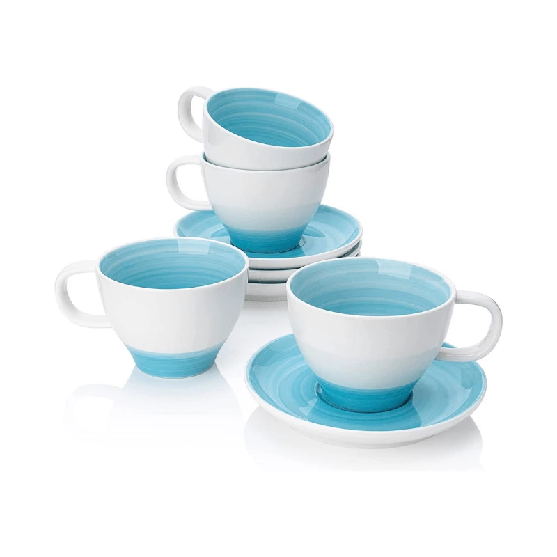 Cheap ✔️ Sweese Gradient Tea Cups and Saucers ✨ 1 Cheap ✔️ Sweese Gradient Tea Cups and Saucers ✨