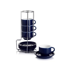 Best Sale π Sweese Stackable Coffee Cups with Saucers and Metal Stand β 10 Best Sale π Sweese Stackable Coffee Cups with Saucers and Metal Stand β -Sweese Elegant Shop coffeecupswithsaucerandmetalstand 2