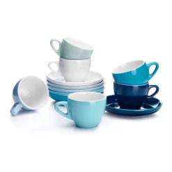 Coupon 🔔 Sweese 4 Ounce Coffee Cups with Saucers 🛒