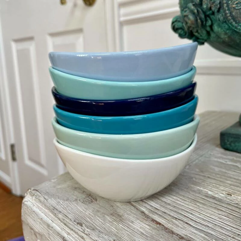 Promo โจ Sweese Blue Assorted Curved Porcelain Bowls ๐ฅ 2 Promo โจ Sweese Blue Assorted Curved Porcelain Bowls ๐ฅ - Image 2