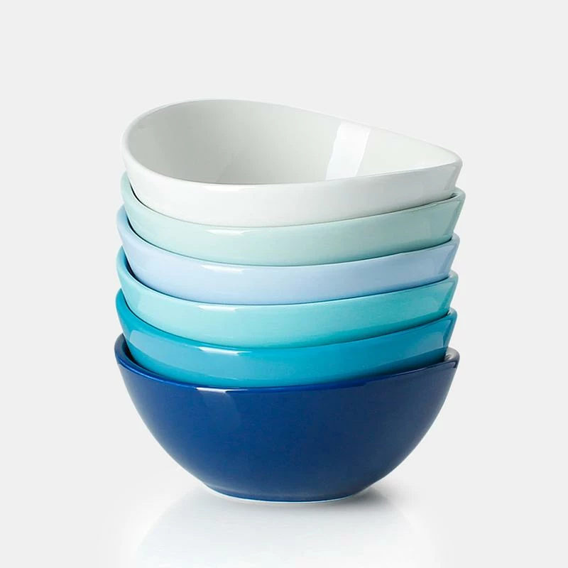 Promo โจ Sweese Blue Assorted Curved Porcelain Bowls ๐ฅ 4 Promo โจ Sweese Blue Assorted Curved Porcelain Bowls ๐ฅ - Image 4