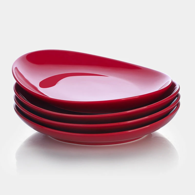 Best reviews of π Sweese Red Curved Porcelain Plates π 1 Best reviews of π Sweese Red Curved Porcelain Plates π