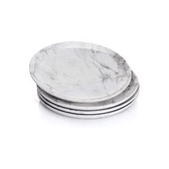 Best deal 💯 Sweese Marble Pattern Porcelain Plates ✔️ -Sweese Elegant Shop marbleplates 2