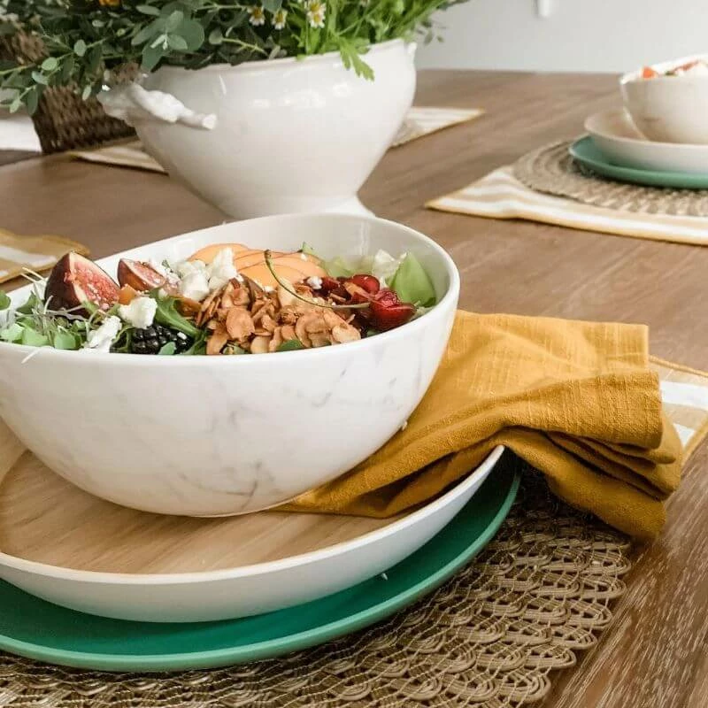 Cheapest ๐ Sweese Marble Pattern Porcelain Bowls โค๏ธ 2 Cheapest ๐ Sweese Marble Pattern Porcelain Bowls โค๏ธ - Image 2