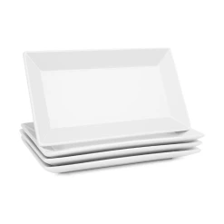 Buy π Sweese Stackable Rectangular Platters, Set of 4 β 5 Buy π Sweese Stackable Rectangular Platters, Set of 4 β -Sweese Elegant Shop servingplatter 2